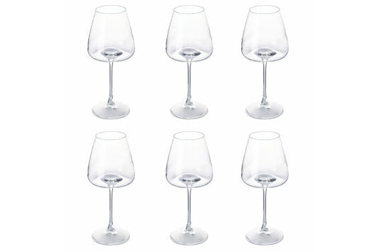 TASTING SET OF 6 TRANSPARENT GOBLETS - 5916998