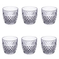 DIAMOND BALLOOM SET OF 6 TRANSPARENT GLASSES 350 ML - 5917070