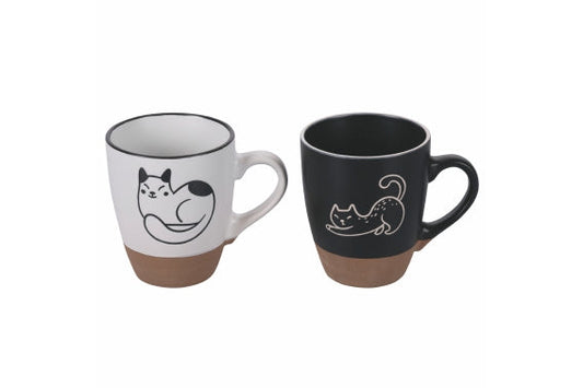 MIAO B/W MUG 2 ASS DISPLAY 310 ML - 5918548