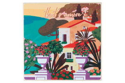 THAT'S AMORE DECORATIVE TILE 20x20CM 4 ASSORTED - 5918745