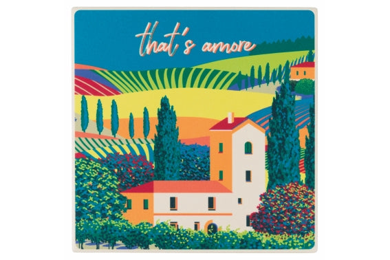 THAT'S AMORE DECORATIVE TILE 20x20CM 4 ASSORTED - 5918745