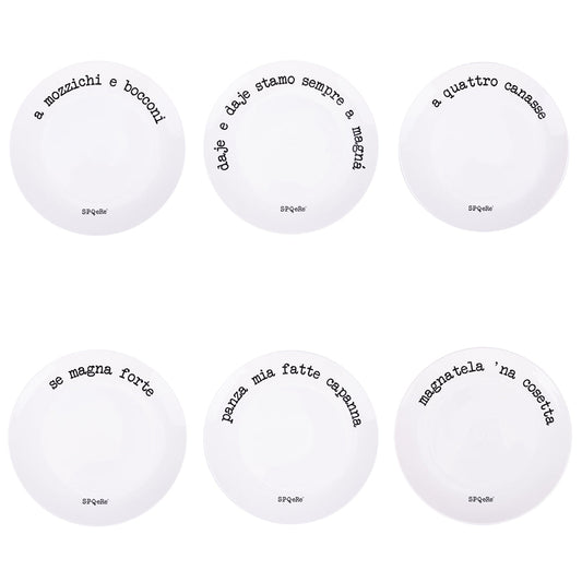 SPHERE DINNER PLATE 6 ASS. - 5919055