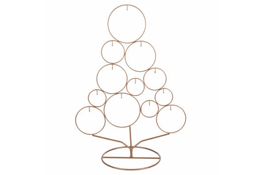 GOLD METAL TREE WITH HOOKS H.50 CM - 5919664