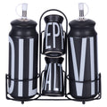 BIGISMORE MENAGE SEASONING SET 4 PIECES BLACK - 5919836