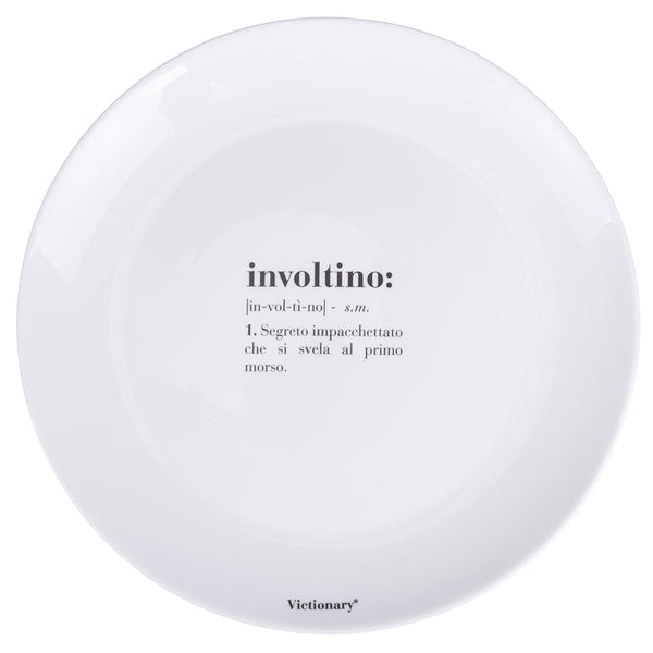 VICTIONARY ROUND DINNER PLATE D27CM INVOLTINO - 5920659