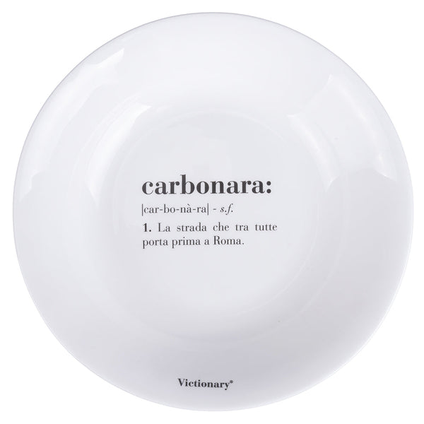 VICTIONARY SOUP PLATE OPAL ROUND D22CM CARBONARA - 5920661