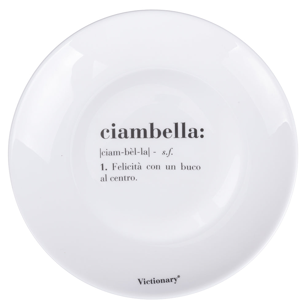 VICTIONARY FRUIT PLATE OPAL ROUND D20.5CM CIAMB - 5920667