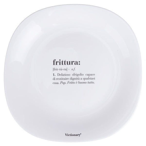 VICTIONARY SQUARED DINNER PLATE OPAL D28CM FRYING - 5920673