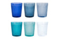 Honey Ocean Set 6 Water Glasses of Glass 300 ml Ocean 5920870
