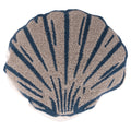 BLUE SHELL UPHOLSTERED CUSHION - 5920906