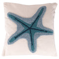 BLUE STARFISH UPHOLSTERED CUSHION - 5920907