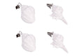 TABLECLOTH WEIGHTS SET 4 PCS ASSORTED WHITE - 5921057