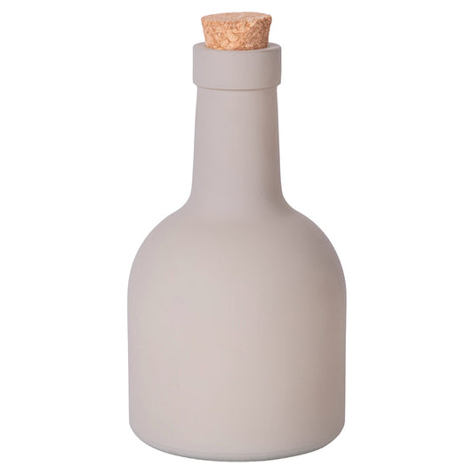 MOON CRYSTAL OIL JAR MATT 400ML CORK STOPPER - 5921143