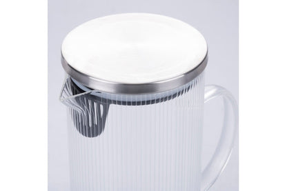 WATER BOTTLE 1400ML TRANSPARENT GLASS - 5921333