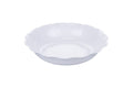 SALAD BOWL 10 CM OPALINE GLASS/SCALLOPED - 5921438