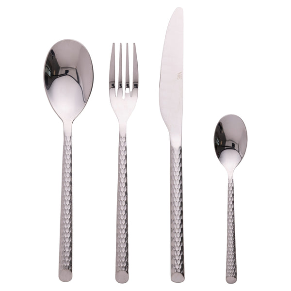 MALINDI SET 24PCS SILVER CUTLERY SHINY - 5921478