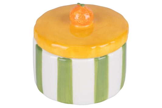 FRUIT LIFE SUGAR BOWL /MANDARIN STOPPER - 5921845