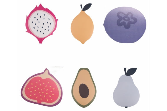 FRUIT FOR ONE COASTER 6 PCS - 5922020