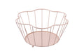 FLOWER BASKET 30x27x14 METAL MOCHA MOUSSE - 5922121
