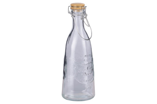 BOTTLE W/CERAMIC STOPPER MUD COLOR - 5922289