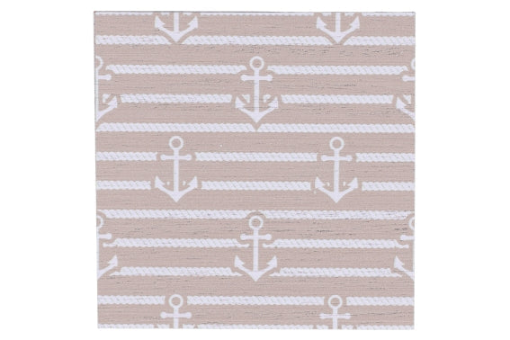 SET OF 4 COASTERS 4 ASS / WOOD - 5922316