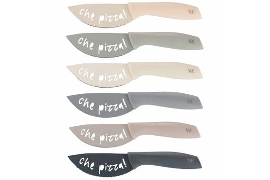 SH STONES SET OF 6 PIZZA KNIVES 6 ASST - 5922751