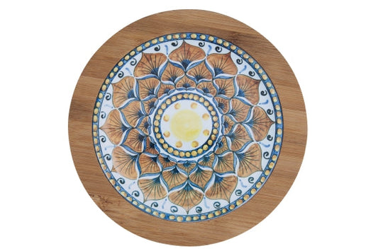 SICILIA DECORATIVE TILE W/BAMBOO'' 20CM - 5923779