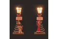 XMAS STREET LAMP MERRY XMAS 2 PCS H 45 CM - 5924565