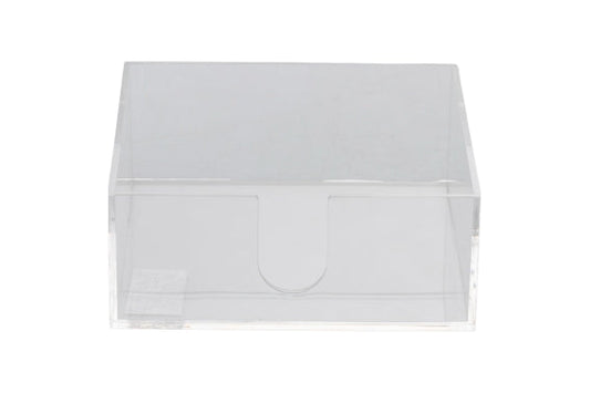 FASHION NAPKIN HOLDER 13.5X13.5 TRANSPARENT - 5924727