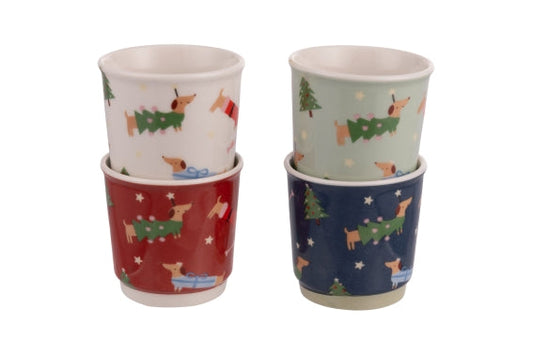 NATALOTTO SET OF 4 COFFEE CUPS 100ML - 5924937