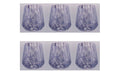CANDY SET OF 6 PURPLE WATER GLASSES 410ML - 5925329