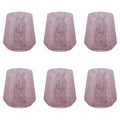 CANDY SET OF 6 PINK WATER GLASSES 410ML - 5925330