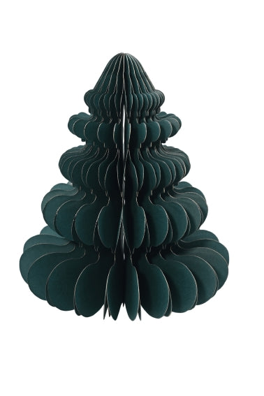 XMAS DECOR. PAPER 25CM TREE W/VELCRO - 5925347