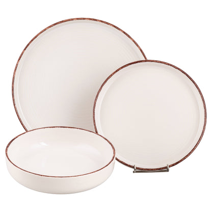 BAITA MODERN WHITE TABLE 18PCS - 5925741