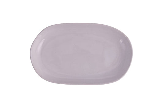 THE MARKET 2ND QUALITY OVAL PLATE 23.5CMX14.5CM WHITE - 5925809