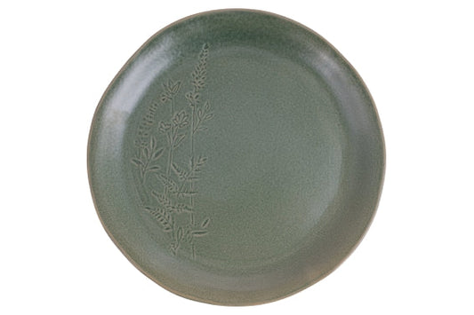 THE MARKET U1 2ND QUALITY DINNER PLATE 27CM GREEN - 5925838