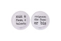 SPHERE SET 15 PAPER PLATES RANDOM DECORATION D.23 CM - 5925891