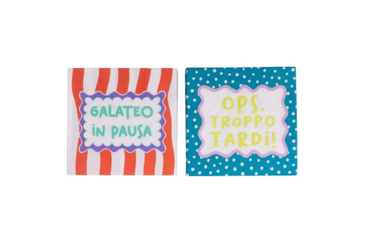 MORE AMOR SET 30 PAPER NAPKINS RANDOM DECORATION 33X33CM - 5925896