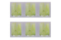 THALIA SET OF 6 GREEN WATER GLASSES 350ML - 5925970