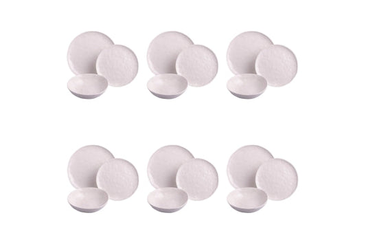 ELEGANCE WHITE DINNER SET 18PCS - 5925980