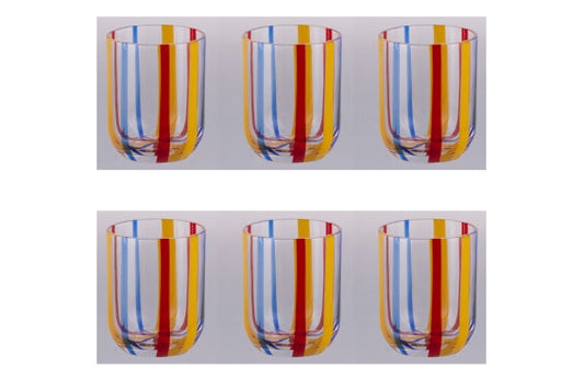 CAROUSEL SET OF 6 WATER GLASSES 320ML - 5926001