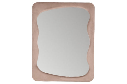 MORE AMOR WAVE MIRROR A 70X90CM CHOCOLATE - 5926156