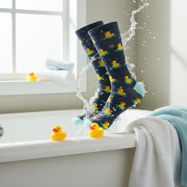 Floating Yellow Duck Socks