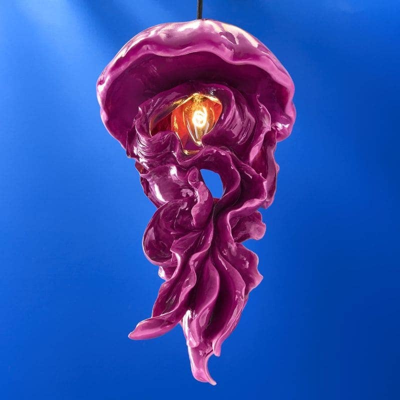 Ava Medusa Ceiling Light, magenta