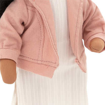 Tina doll with pink jacket, 32 cm