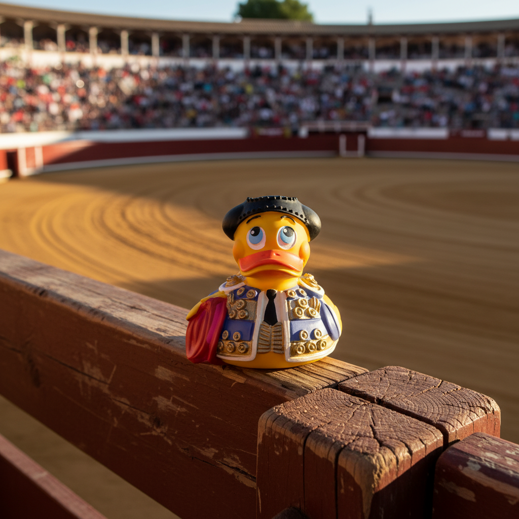 Bullfighter Duck