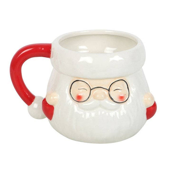 Kerstmok in de vorm van de Kerstman
