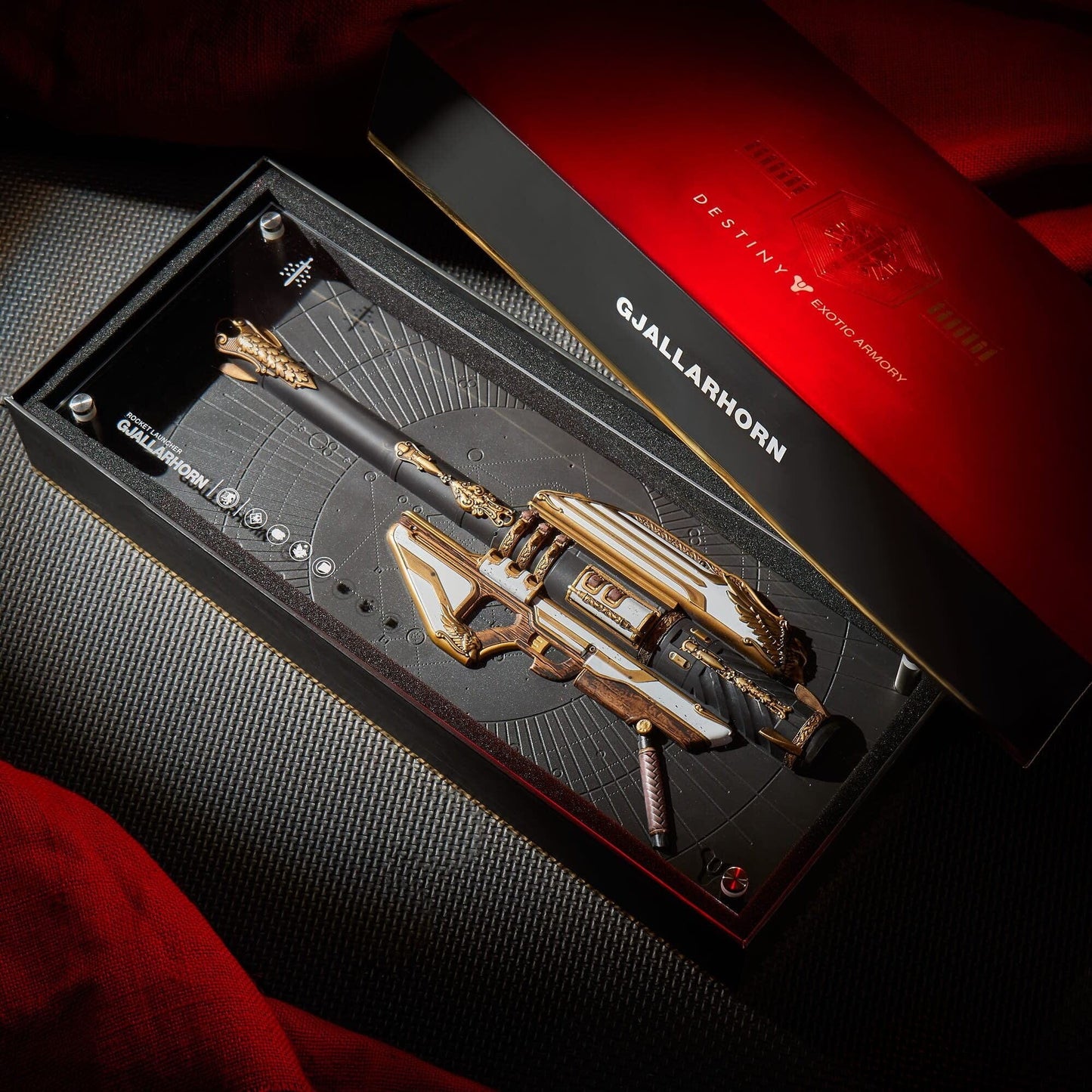 Destiny Exotic Armory Collection "Gjallarhorn" Replica Plaque