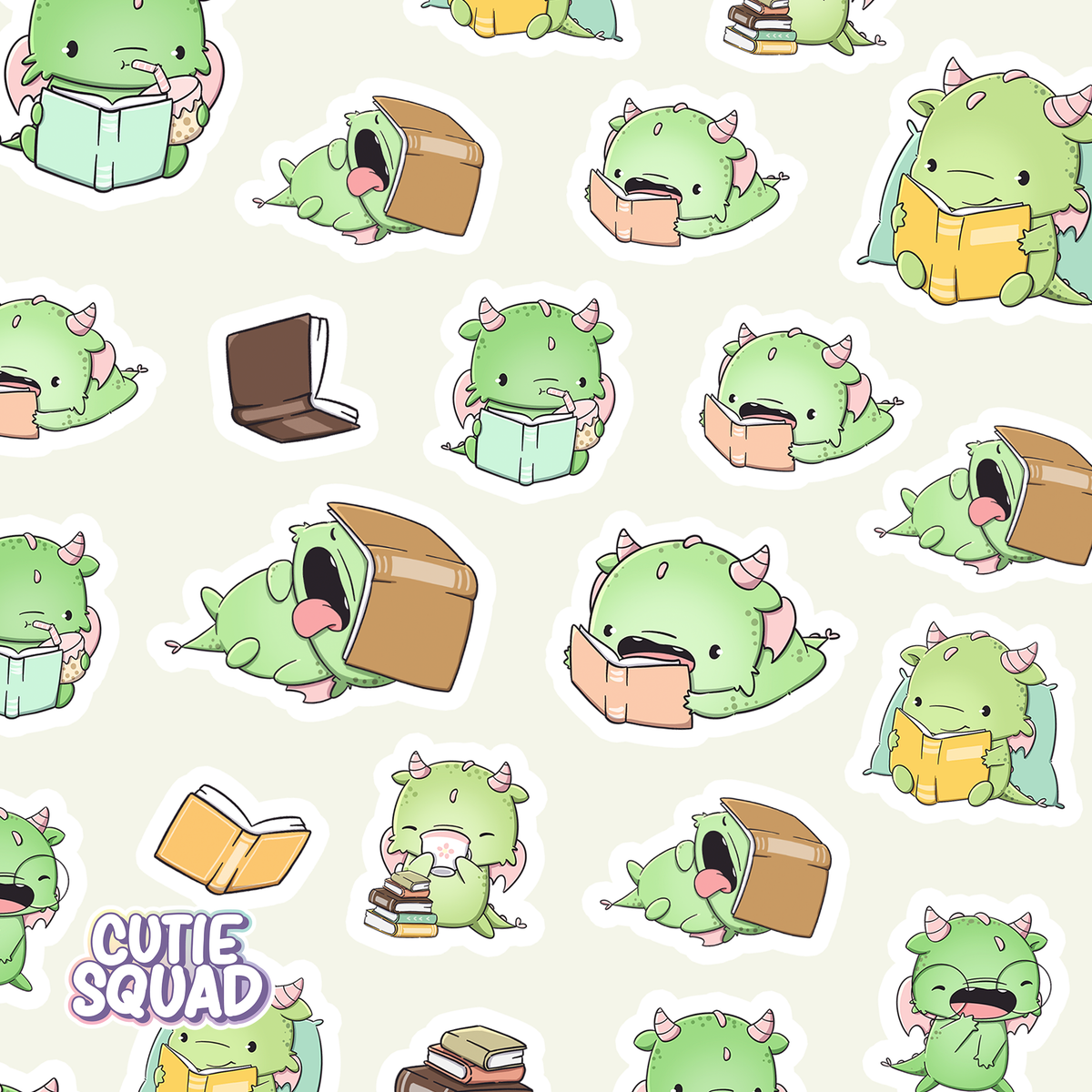 Dragon Reader Sticker Sheets