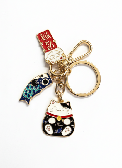 Lucky Cat key ring